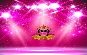 Against a shimmering, pink backdrop ablaze with dazzling lights and radiant sparkles, the emblem of Black Tie Productions emerges like a beacon in the night. Adorned with celestial stars and a majestic gold banner, it embodies the spirit of Event Heroes — those masters who wield sophisticated event lighting as their mighty superpower. With every gleam and glimmer, they transform ordinary venues into extraordinary realms of wonder!. :The Event Heroes at Black Tie Productions