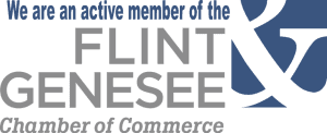 Behold the mighty insignia of the Flint & Genesee Chamber of Commerce, a beacon of unity and economic strength! With unwavering allegiance, it stands as a symbol of active membership and collaboration. This emblematic powerhouse is valiantly championed by none other than Black Tie Productions, whose support fuels its mission for prosperity and growth. Together, they forge an unstoppable alliance for the betterment of all!. :The Event Heroes at Black Tie Productions