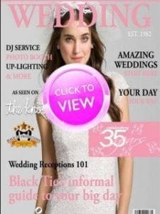 In a world where love reigns supreme, she stands as the goddess of matrimony — the bride in dazzling white, her elegance illuminating the cover of Bridal Justice magazine! Bold headlines announce elite wedding services and masterful tips, guiding you to your dream day. At the center of this opus, a formidable pink beacon commands action: Click to Initiate Viewing. Unleash your inner Event Hero within these pages and activate an instant quote for bespoke celebrations that defy ordinary limits!. :The Event Heroes at Black Tie Productions