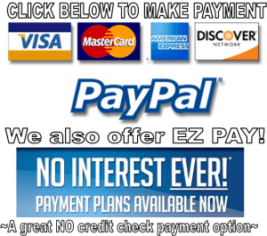 Behold, the mighty image displays an array of payment champions: Visa, MasterCard, American Express, Discover, and the indomitable PayPal! Together they form an alliance under the banner of EZ Pay, a financial power-up that guarantees No Interest Ever plans without the need for a credit check. This legendary offer is perfectly suited for Black Tie Productions or those in need of heroic photo booth rentals by Event Heroes. Fear not, for EZ Pay is here to save your day!. :The Event Heroes at Black Tie Productions