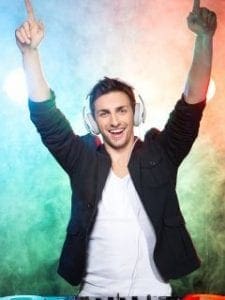 In the heart of the dazzling light storm and ethereal haze, a figure stands tall with headphones like a crown. This is no ordinary citizen; this is Soundwave Sentinel! With arms raised to the heavens, they channel pure energy into every beat, wielding the power to transform any gathering into an epic symphony of joy. Much like a legendary Michigan wedding DJ crafting unforgettable moments, Soundwave Sentinel harnesses their mighty sonic abilities to set souls alight and create an experience that reverberates through time. :The Event Heroes at Black Tie Productions