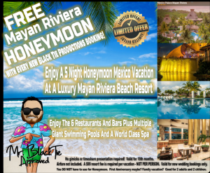 Embark on an epic 5-night honeymoon adventure at the legendary Mayan Riviera resort—where dreams become reality and love knows no bounds! Swoop into a paradise of breathtaking beachscapes, shimmering pools, and opulent resort amenities that promise to elevate your romantic escape. Power up your celebration with the finest Michigan wedding DJ services, ensuring every moment is unforgettable. Get your instant price quote today and soar towards an extraordinary beginning!. :The Event Heroes at Black Tie Productions