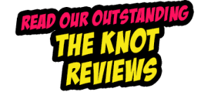 Behold the Praise of Epic Proportions! In vibrant pink and yellow letters, let the words leap across a dark canvas: See Our Legendary The Knot Reviews! Prepare to be amazed by Black Tie Productions, your ultimate Michigan wedding DJ, offering you electrifying instant price quotes. Let us orchestrate your unforgettable adventure!. :The Event Heroes at Black Tie Productions
