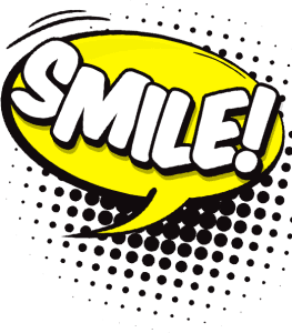 *POW!* A dynamic, comic-style speech bubble bursts onto the scene with SMILE! boldly emblazoned in crisp white letters, lighting up a dazzling yellow backdrop. Encircled by classic black halftone dots, its the ultimate touch of heroism for any events photo booth rental or to electrify your event lighting setup. Unleash this vibrant energy and watch as guests are drawn into a world of fun and excitement they wont soon forget!. :The Event Heroes at Black Tie Productions