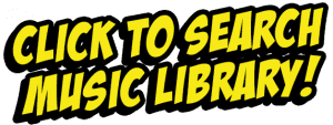 ✨🌟 With the power of electrifying tunes at your fingertips, unleash the ultimate sound adventure! ⚡ In vivid, heroic yellow lettering: CLICK TO SEARCH MUSIC LIBRARY! It emerges boldly from a sleek black outline on a translucent canvas. Ideal for a Michigan wedding DJ ready to ignite the night and light up every dance move with unparalleled energy! 💃🎶🕺. :The Event Heroes at Black Tie Productions