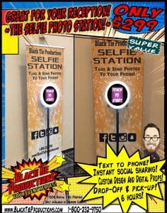 Behold, citizens of Michigan! The Event Heroes have arrived to elevate your celebrations to legendary status with our state-of-the-art Selfie Station! Unleash the power of unforgettable memories as you strike superhero poses and capture epic moments in our professional photo booth rental. Whether youre orchestrating a majestic wedding or a phenomenal party, were here to ensure your event becomes the stuff of legends. Reach out to us for heroic service packages and pricing details that promise to make your gathering an immortal tale among all Michigan festivities!. :The Event Heroes at Black Tie Productions