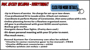 Unleash the power of our all-inclusive DJ package, where seamless music and dazzling lighting join forces to elevate your event to heroic heights! Enhance the experience with epic features like our photo booth rental. For a lightning-fast price quote, click for more details and discover why Event Heroes is your ultimate ally in crafting unforgettable celebrations!. :The Event Heroes at Black Tie Productions