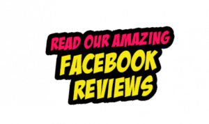 Witness the Glorious Facebook Reviews! In bold red and yellow letters against a jet-black backdrop, prepare yourself to experience the phenomenal power of Event Heroes unmatched photo booth rental services. Brace yourself for greatness!. :The Event Heroes at Black Tie Productions