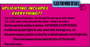 🌟🎉 *Event Heroes: Illuminate Your World!* 🎉🌟 Step into the realm of extraordinary with Event Heroes, where we wield the power of light to transform any venue into a dazzling spectacle! 💡✨ With our state-of-the-art LED units and invisible wireless technology, your event will shine brighter than ever before. Witness the magic as we deploy additional lights to create mesmerizing atmospheres tailored just for you. But thats not all! Unleash your inner legend by projecting your own custom monogram, giving your event a personal touch that’s truly out of this world. Don’t let darkness hold you back—embark on a journey of creativity and precision lighting today! 🔮⚡️ Click the button below to unlock more details and elevate your event to heroic heights! ⚡️🔮. :The Event Heroes at Black Tie Productions
