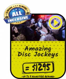 Prepare to unleash the power of the ultimate dance floor experience with the incredible Amazing Disc Jockeys! Feel the electrifying energy with our extraordinary event lighting, transforming your celebration into an epic showdown of rhythm and flair. With our all-inclusive package starting at just $1295, lock in this sensational adventure with a simple retainer fee. But wait—theres more! Elevate your event to legendary status by enlisting a photo booth rental from Black Tie Productions, capturing unforgettable moments that will echo through time. Get ready for an occasion thats nothing short of superhuman!. :The Event Heroes at Black Tie Productions