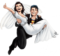 In a dazzling display of heroism and love, the dashing Cartoon Crusader stands proudly in his sharp suit, the emblem of justice peeking from beneath his tailored armor. He cradles his jubilant Bride of Brilliance, resplendent in her radiant white gown. Her arm stretches skyward in triumphant joy as they bask in this momentous occasion. Around them, Black Tie Productions conjures an enchanting ambiance with their event lighting magic, casting an otherworldly glow that makes this moment truly heroic. :The Event Heroes at Black Tie Productions