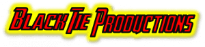 Amidst the cosmic tapestry of event excellence, Black Tie Productions emerges in bold black and red letters, illuminated by a spectacular yellow glow. As superheroes of occasion, they wield their extraordinary powers of exceptional event lighting. With a single stroke, they transform every gathering into a radiant marvel of elegance and professionalism that dazzles the eye and captivates the soul. :The Event Heroes at Black Tie Productions