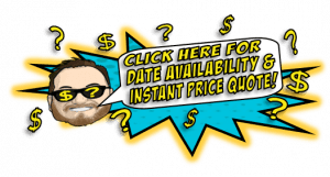 In a vibrant comic book explosion, Money Vision Man strikes a powerful pose! With his majestic beard and iconic dollar sign sunglasses that gleam like the glint of pure gold, he stands ready for action. Radiating charisma and confidence, his speech bubble erupts with energy: Tap here to unveil your events destiny with available dates & instant price magic! Surrounding him are swirling symbols of prosperity—dollar signs twirling alongside enigmatic question marks, capturing the mystique of Black Tie Productions elite offerings. Get ready to experience extraordinary event lighting like never before!. :The Event Heroes at Black Tie Productions