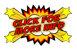 BAM! Envision a vibrant comic world with a background of exploding action, our bold red text exclaims CLICK FOR MORE INFO! like an epic call to adventure. Bursting with dazzling yellow stars, its your gateway to sensational event lighting options and dynamic photo booth rentals that promise an unforgettable experience. Transform your occasion into a legendary scene straight from the pages of a superhero saga!. :The Event Heroes at Black Tie Productions