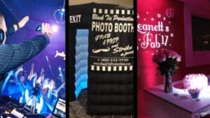 In the Electric Pulse of the City, Black Tie Productions DJ Maestro transforms into a sonic superhero, his turntables spinning beats that send shockwaves through the crowd like lightning dancing across a stormy sky. Nearby, the sleek Vigilante Photo Booth stands ready—a shadowy black sentinel emblazoned with dazzling white insignia and a contact signal for those daring enough to approach. In another corner of this enchanted realm, an opulent table becomes a vision of elegance and power, adorned in pink regalia fit for royalty. At its center rises the majestic Cupcake Tower—a tempting fortress where sweet delights reign supreme!. :The Event Heroes at Black Tie Productions