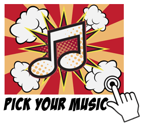 In a vibrant explosion of red and yellow, a dynamic musical note takes center stage amidst swirling clouds! With the intensity of a superhero ready to save the day, an iconic hand reaches out, pointing decisively towards this symbol of sound. This powerful scene embodies Event Heroes electrifying performances that captivate and engage audiences like never before!. :The Event Heroes at Black Tie Productions