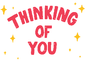 Amidst a cosmic canvas, the valiant pink proclamation THINKING OF YOU bursts forth—a tribute from the heart, forged in renegade elegance. Surrounded by radiant yellow stars, this celestial message dazzles with all the allure and sophistication of a legendary Black Tie Productions occasion. :The Event Heroes at Black Tie Productions