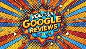 Title: Event Heroes Assemble! In a dazzling display of comic-book brilliance, vivid hues splash across the scene as bold letters burst forth: Discover Our Google Reviews! Standing proudly under the heroic Event Heroes emblem, this electric graphic calls to all those in search of extraordinary event lighting and stellar photo booth rentals. As the backdrop shimmers with arcs of light and dynamic motion lines, the icon of innovation—the mighty Google logo—stands pronounced at the pages base. Its aura draws in those seeking reviews that illuminate our legendary services! Event planning champions unite—let our reviews light your path to unforgettable celebrations with Event Heroes fighting for your perfect day!. :The Event Heroes at Black Tie Productions