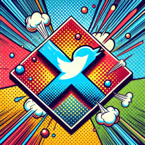 Witness the legendary Blue Avenger soar through the skies! With a dazzling red and blue X emblazoned across its wings, this fearless hero was crafted by the masterful hands of Black Tie Productions. Bursting onto the scene with a vibrant, explosive backdrop that screams action and adventure—prepare for thrill-a-minute excitement!. :The Event Heroes at Black Tie Productions