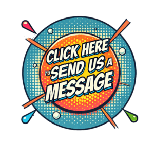 Kapow! Unleash Your Message Here! *Surrounded by vibrant comic-style bursts and dynamic dots, ready to send your thoughts soaring like a superhero in action!*. :The Event Heroes at Black Tie Productions