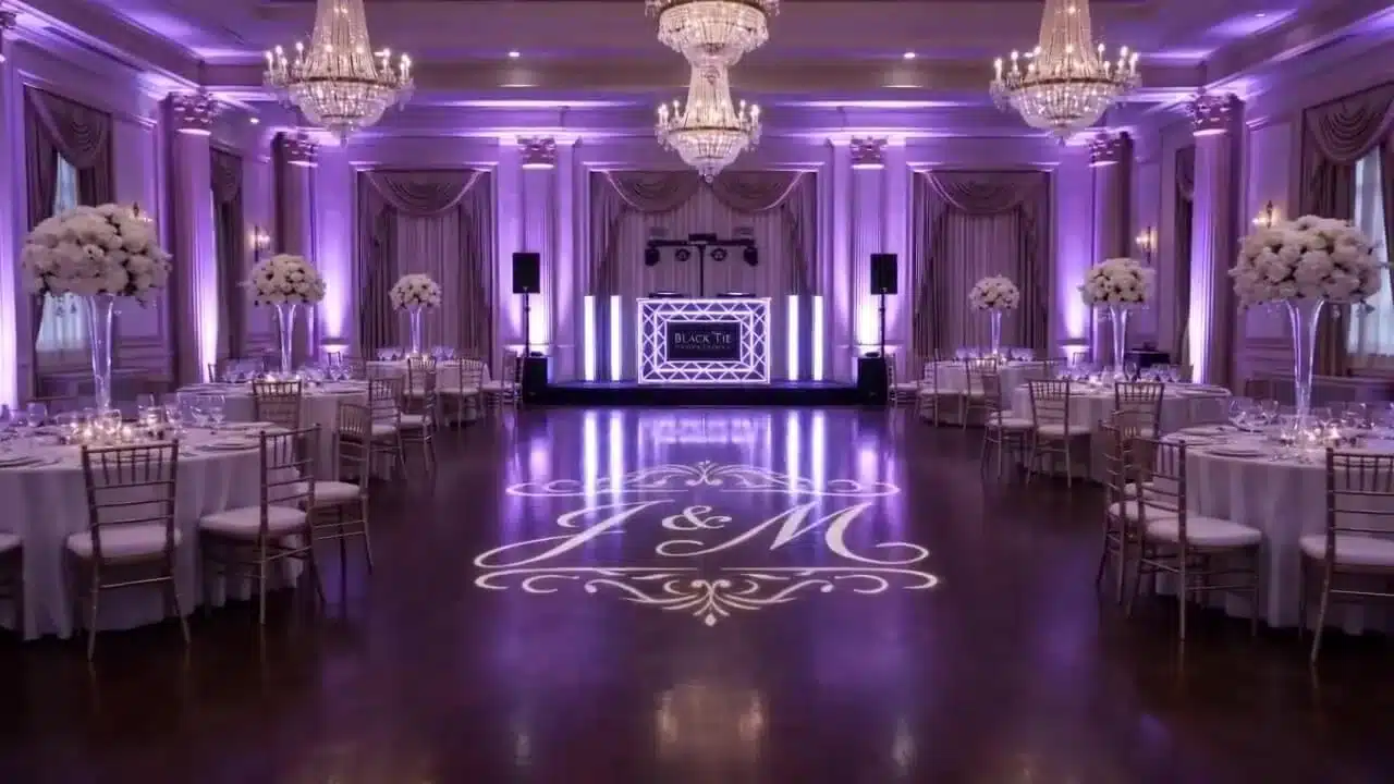Black Tie Productions DJ system