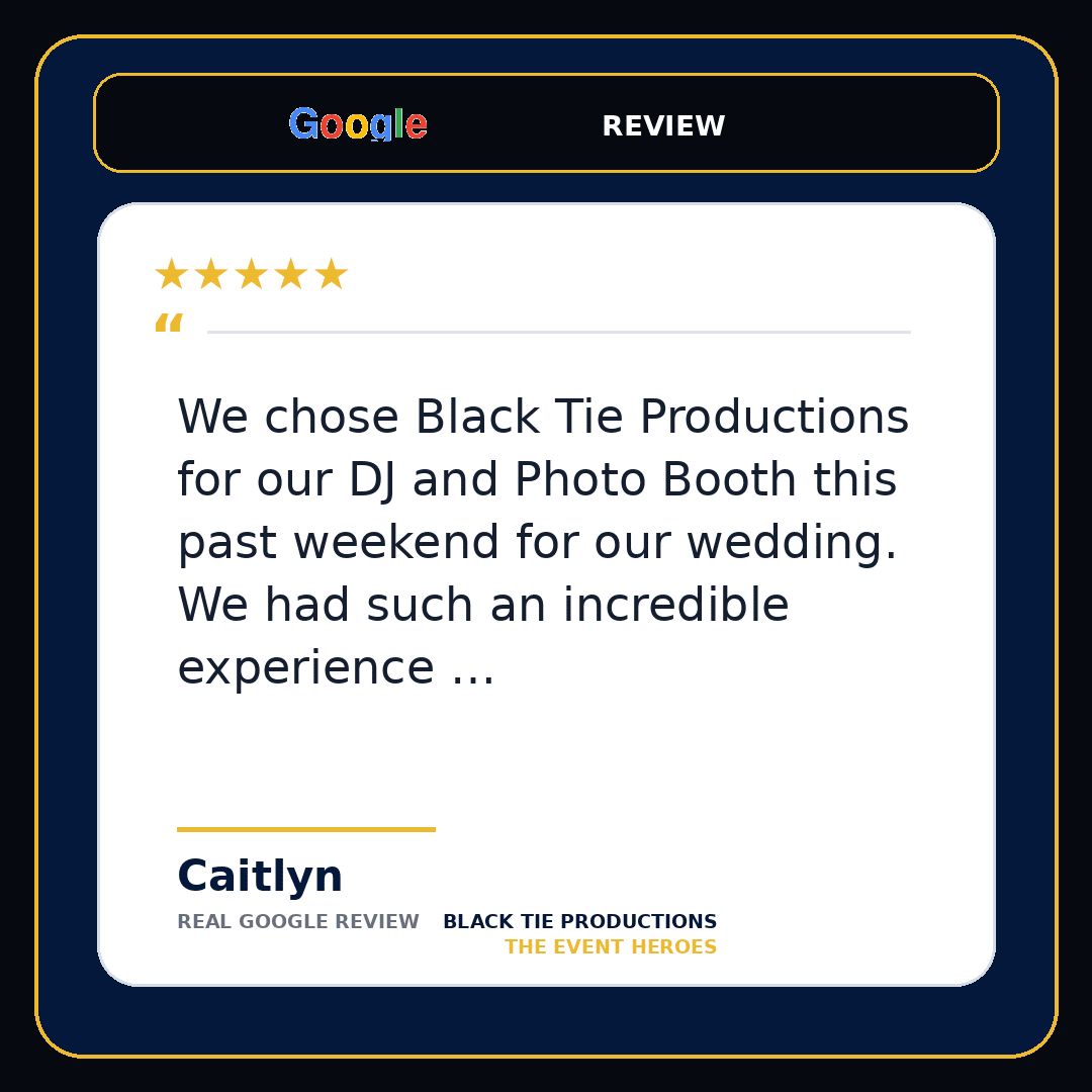 Google review from Caitlyn
