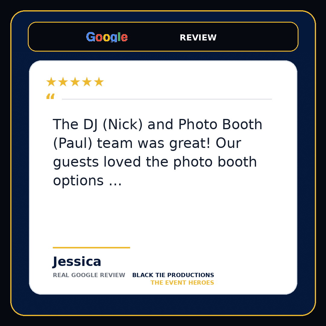 Google review from Jessica