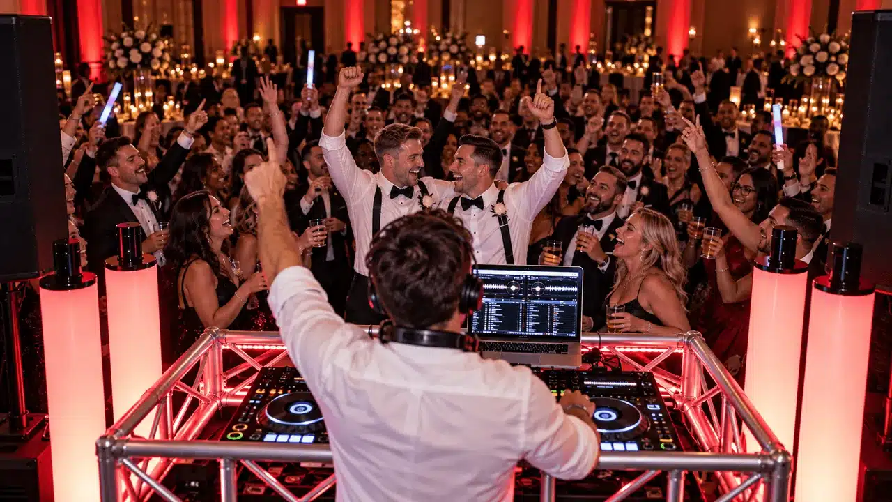 Black Tie Productions DJ wedding reception