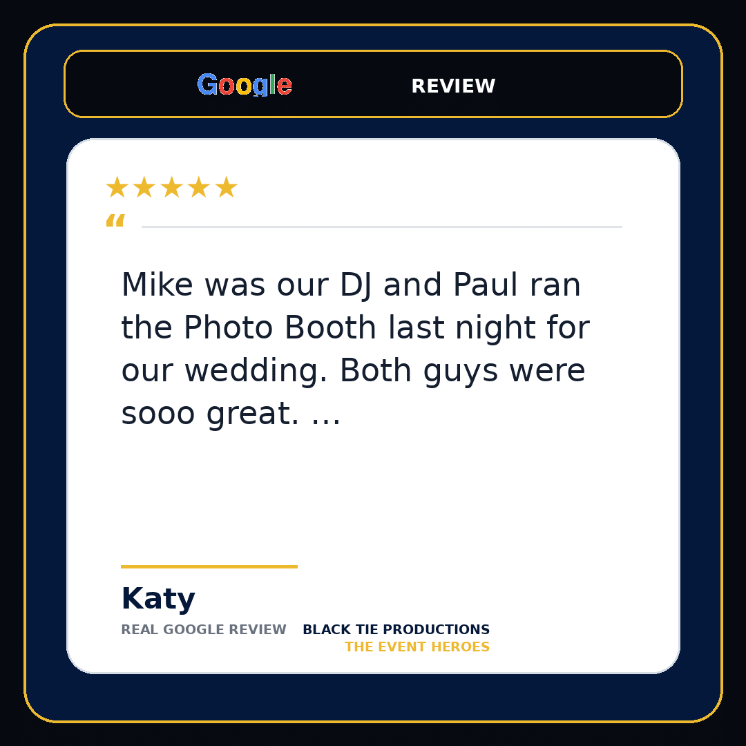 Google review from Katy