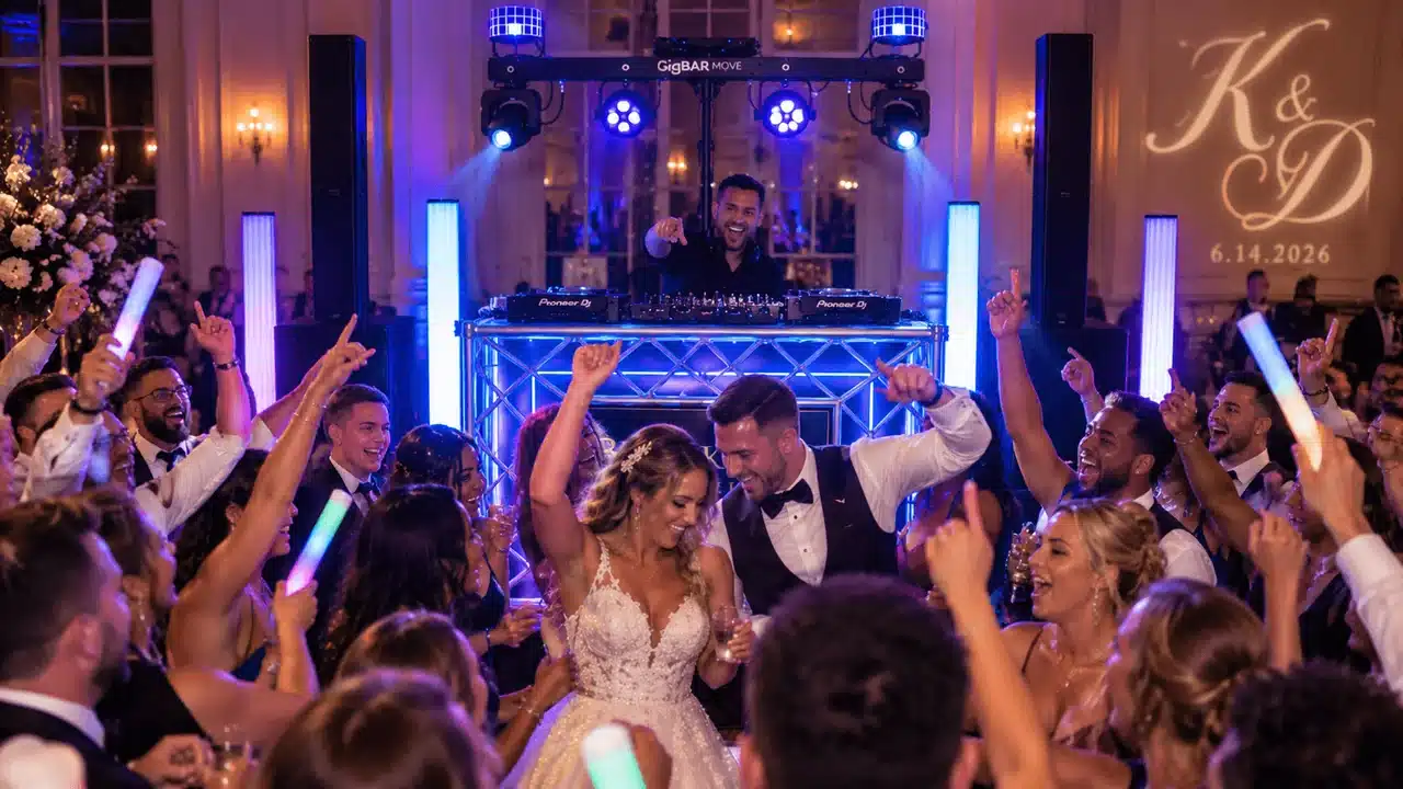 Black Tie Productions DJ wedding reception