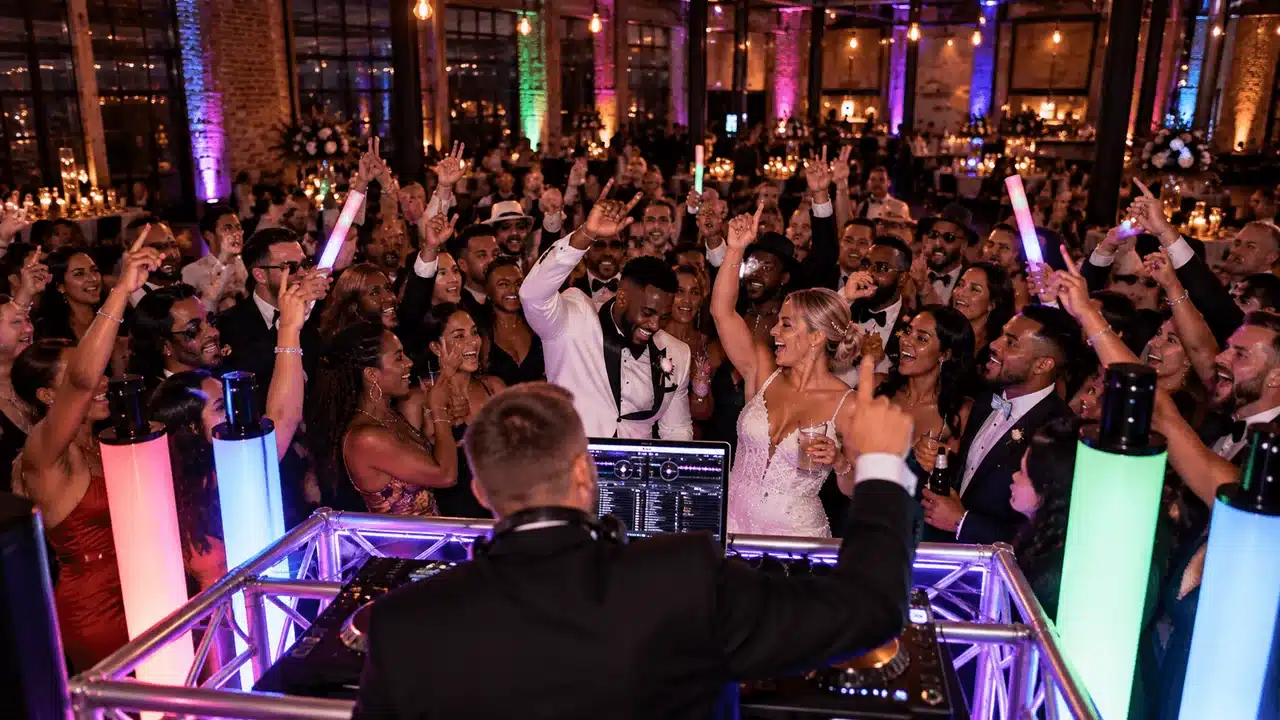Black Tie Productions DJ system