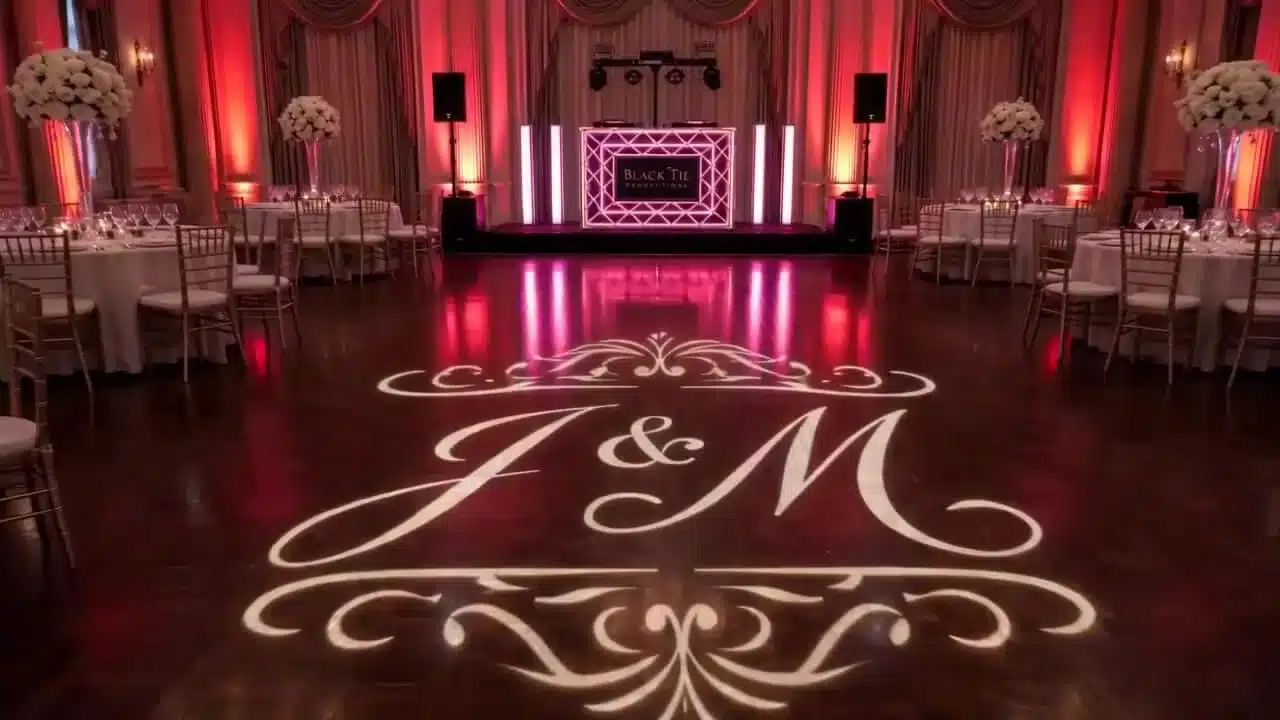 Black Tie Productions DJ wedding reception