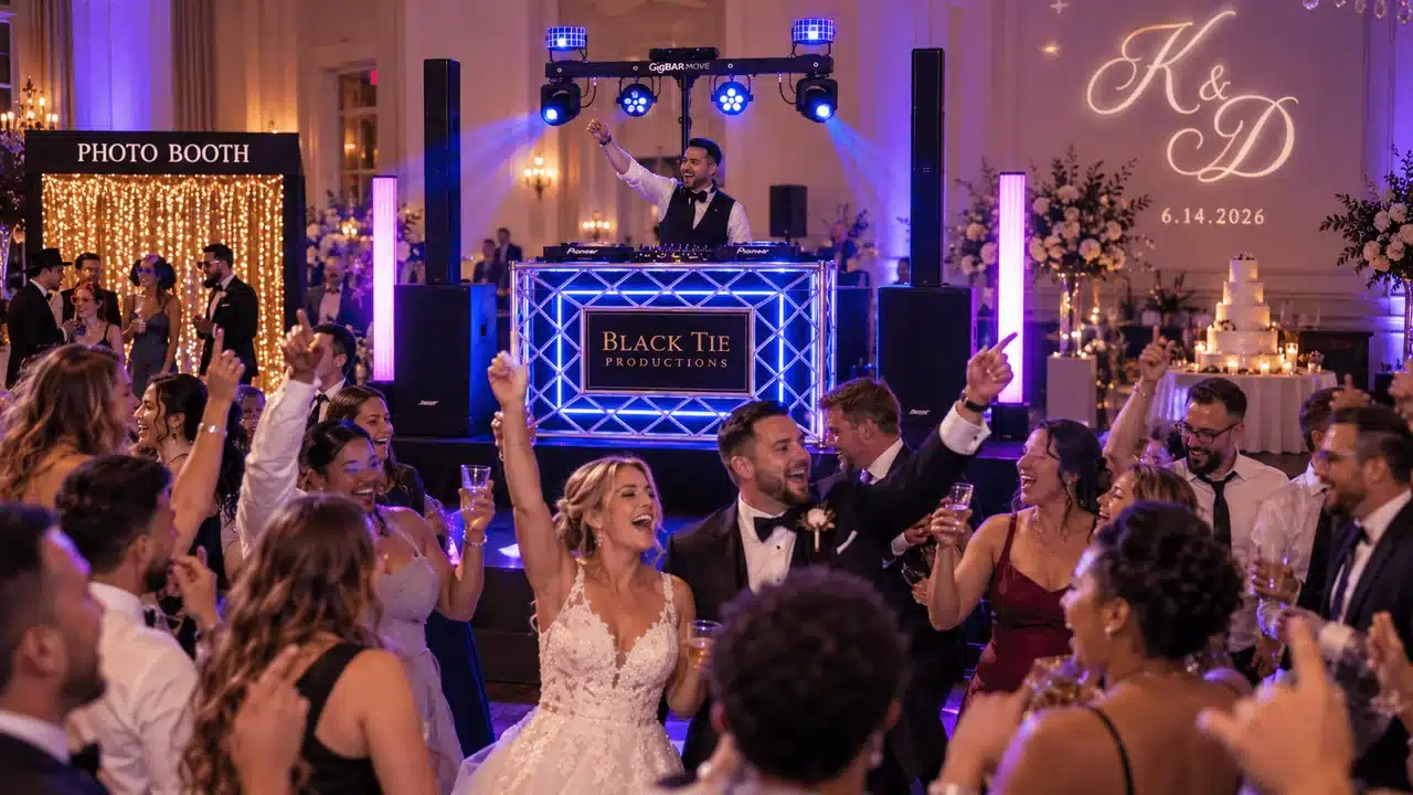 Black Tie Productions DJ system