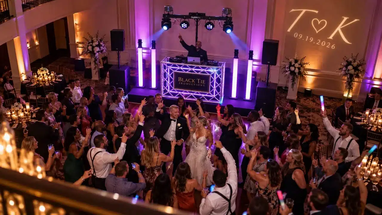 Black Tie Productions DJ system